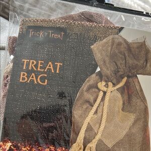 Trick or Treat Burlap Bag